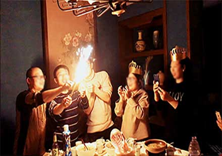 仲子路祝倆位生日快樂(lè)